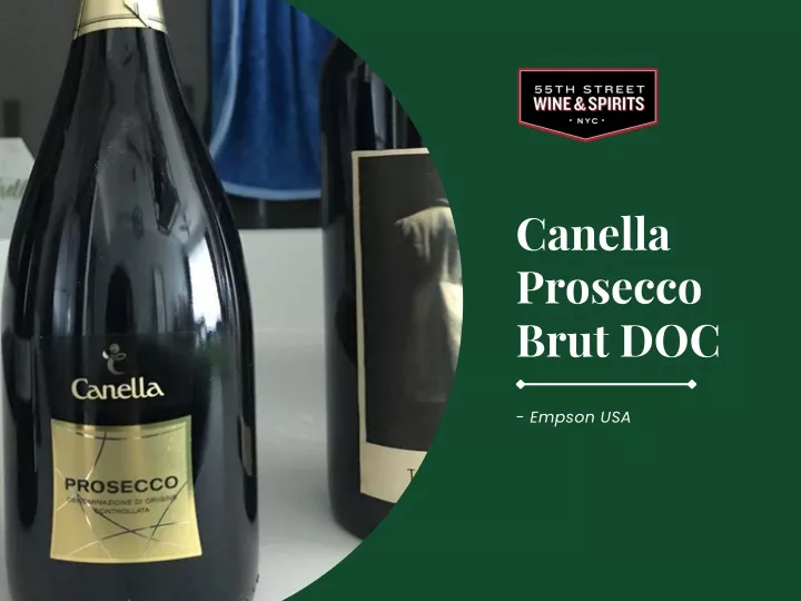 canella prosecco brut doc