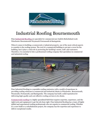 Industrial Roofing