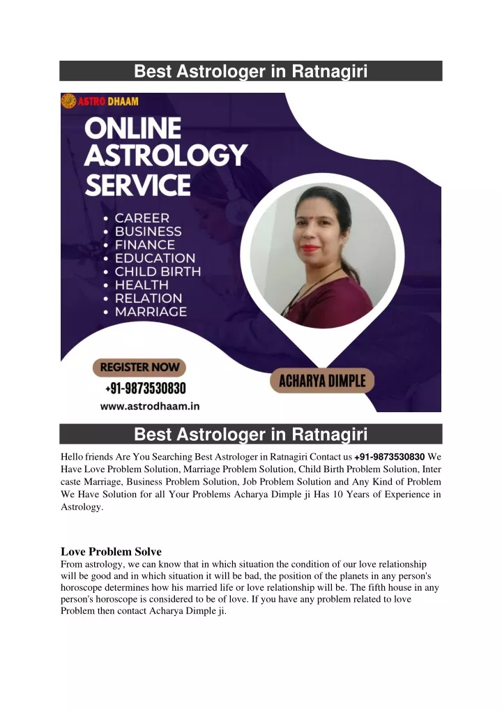 best astrologer in ratnagiri