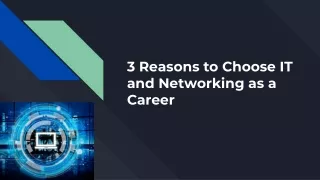 4 Reasons to Choose IT and Computing as a Career