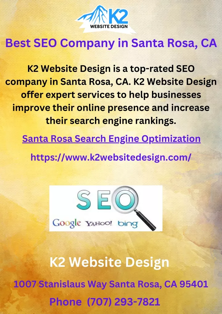 best seo company in santa rosa ca