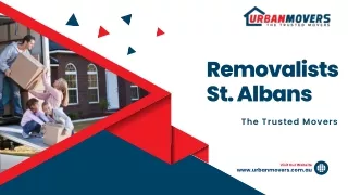Removalists St. Albans | Urban Movers