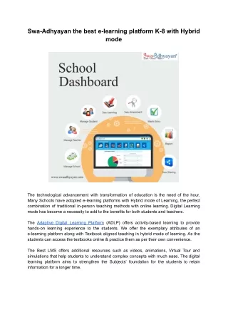 swa adhyayan the best e learning platform