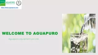 Water Treatment Plant, Waste Water Plant, Beverage & bottled water projects-Agua