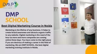dmp school best digital marketing course in noida