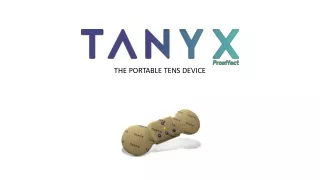 TANYX- The Portable TENS Device
