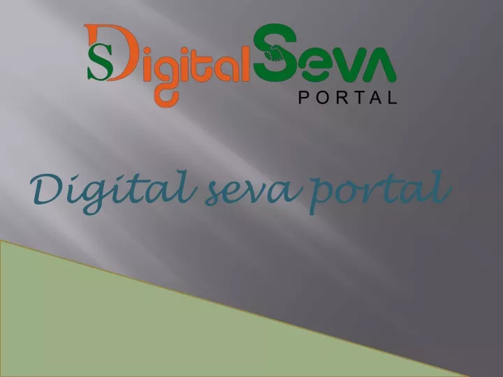 digital seva portal