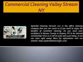 Commercial Cleaning Valley Stream NY