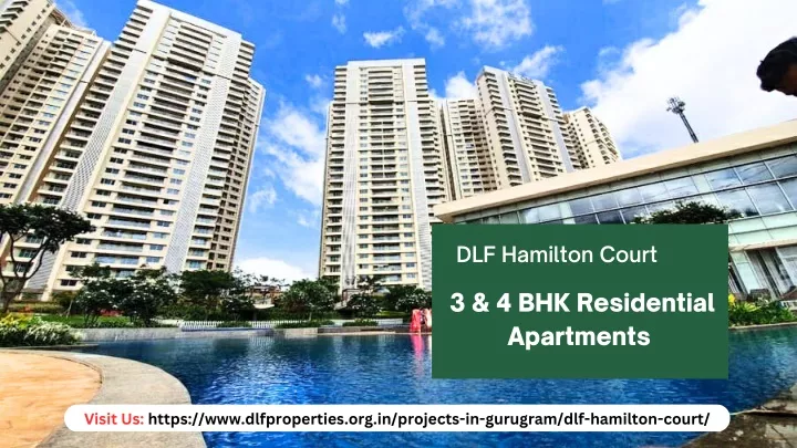 PPT - Dlf Hamilton Court - 3 & 4 BHK Residential Apartments In Gurgaon ...