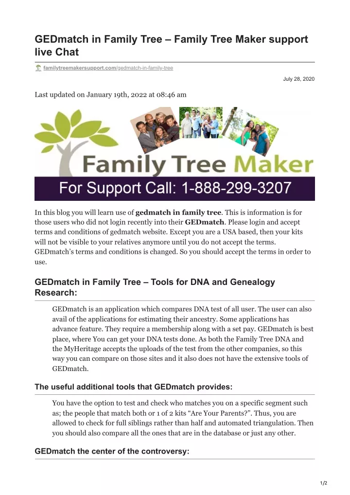 gedmatch in family tree family tree maker support