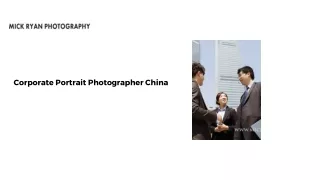 corporate portrait photographer china