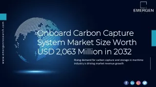 Onboard Carbon Capture System Market