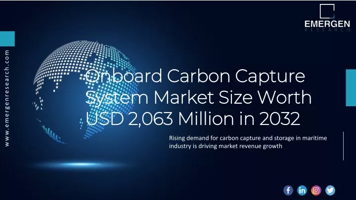 onboard carbon capture system market size worth