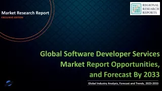 Software Developer Services Market Size is Expected to total US$ 93.37 Million by 2033