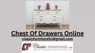 Chest Of Drawers Online