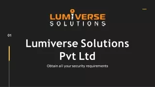 lumiverse solutions pvt ltd obtain all your security requirements