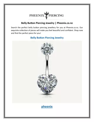 belly button piercing jewelry pheenix co nz