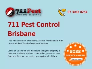 711 Pest Control Brisbane