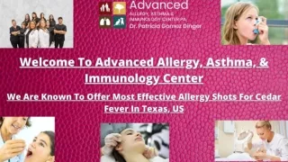 Make sure to have best allergy shots for cedar fever for most effective solution