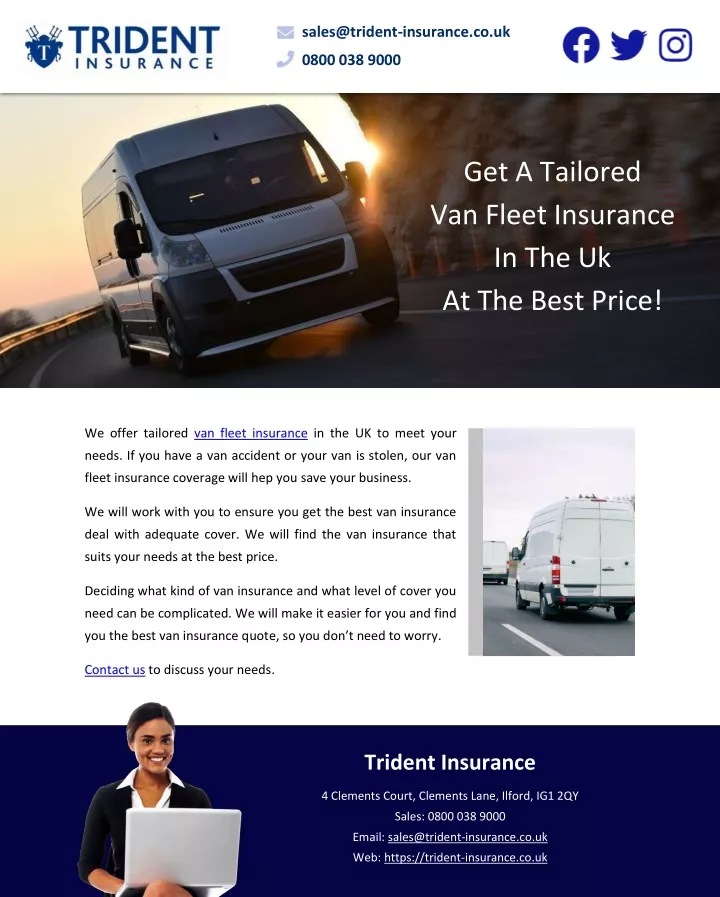 sales@trident insurance co uk