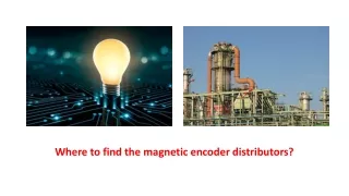 where to find the magnetic encoder distributors