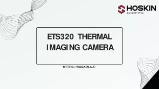 ETS320 Thermal Imaging Camera  Hoskin Scientific