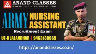 9463138669|Agniveer Army Nursing Assistant Recruitment Coaching Jalandhar Punjab