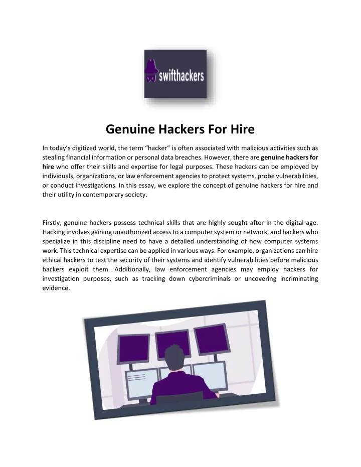 genuine hackers for hire