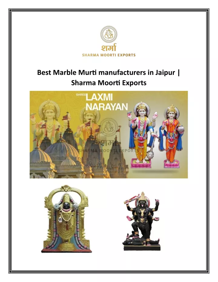 best marble murti manufacturers in jaipur sharma