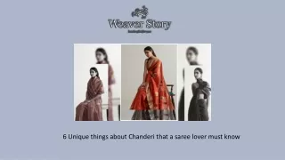 6 Unique things about Chanderi that a saree lover must know