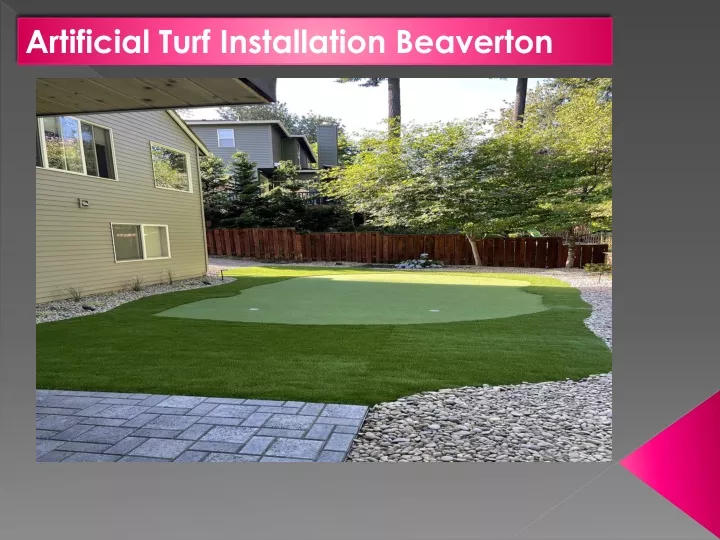 artificial turf installation beaverton