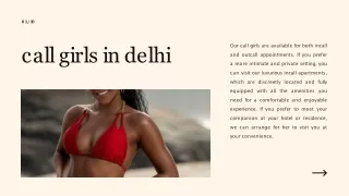 call girls in delhi
