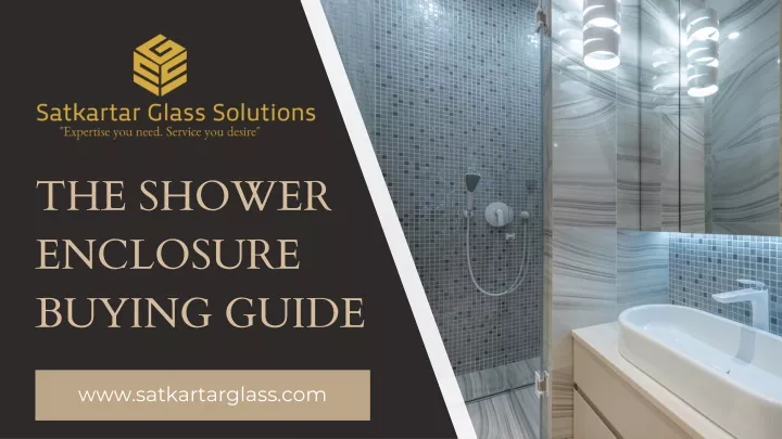 the shower enclosure buying guide