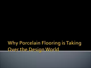 Why Porcelain Flooring is Taking Over the Design World
