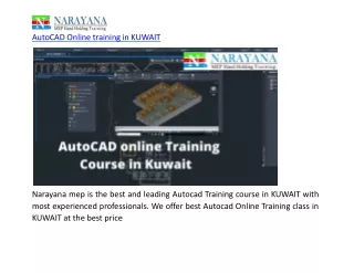 AutoCAD Online training in KUWAIT (1)