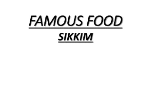 FAMOUS FOOD