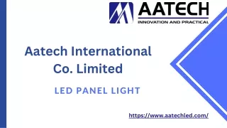 led panel light manufacturer - Aatechled.com