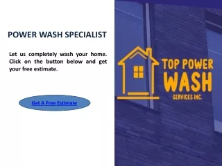 Top Power Washing Service Near You in USA