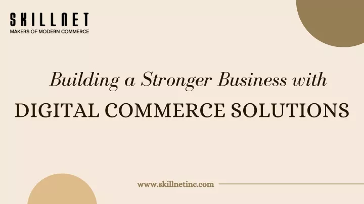 building a stronger business with