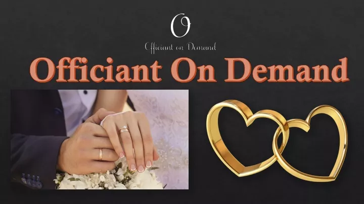 officiant on demand