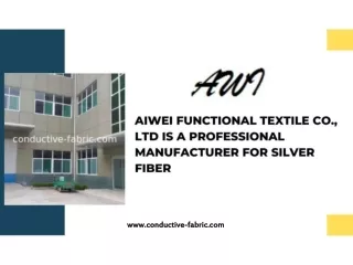 Aiwei Functional Textile Co Ltd - RFID blocking fabric