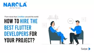 Hire Flutter App Developers for High-Performing Apps | Narola Infotech