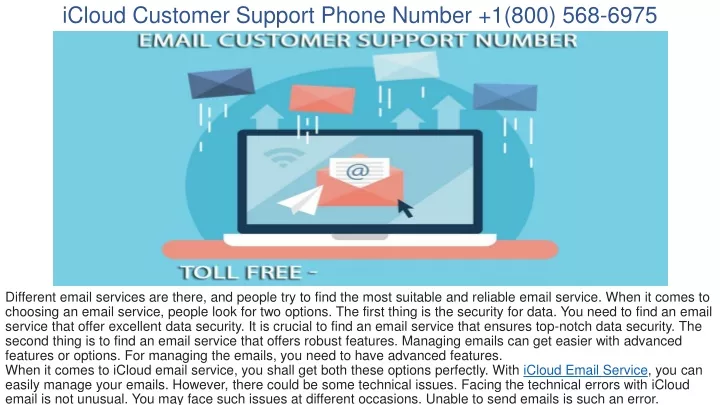 icloud customer support phone number 1 800 568 6975