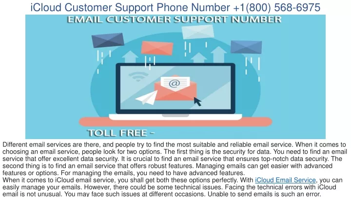 icloud customer support phone number