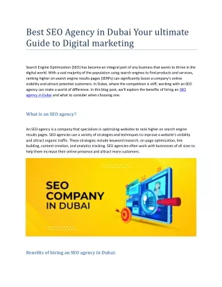 SEO Agency in Dubai Your Ultimate Guide to Digital Marketing Success (1)