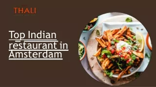 top Indian restaurant in Amsterdam