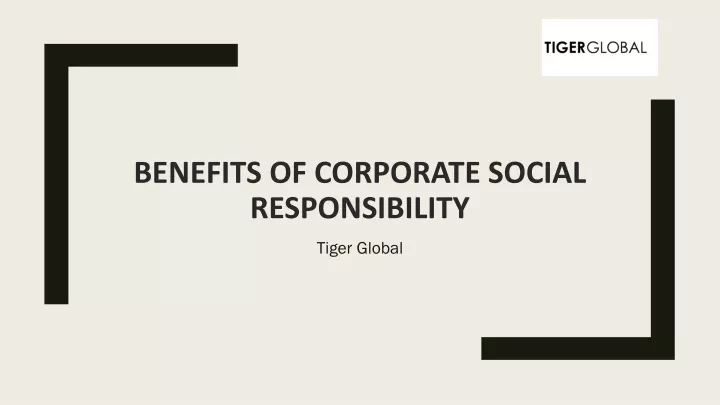 benefits of corporate social responsibility