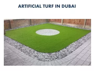 ARTIFICIAL TURF IN DUBAI