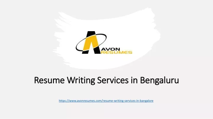 resume writing services in bengaluru