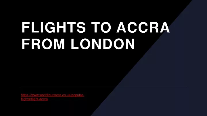 flights to accra from london